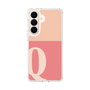 スリムプロテクションケース［ オリジナル - initial two tone - Q pink ］