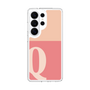 スリムプロテクションケース［ オリジナル - initial two tone - Q pink ］