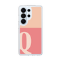 スリムプロテクションケース［ オリジナル - initial two tone - Q pink ］