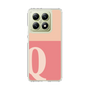 スリムプロテクションケース［ オリジナル - initial two tone - Q pink ］