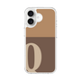 スリムプロテクションケース［ オリジナル - initial two tone - Q brown ］