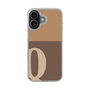 スリムプロテクションケース［ オリジナル - initial two tone - Q brown ］