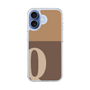 スリムプロテクションケース［ オリジナル - initial two tone - Q brown ］