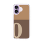 スリムプロテクションケース［ オリジナル - initial two tone - Q brown ］