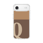 スリムプロテクションケース［ オリジナル - initial two tone - Q brown ］
