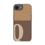 スリムプロテクションケース［ オリジナル - initial two tone - Q brown ］