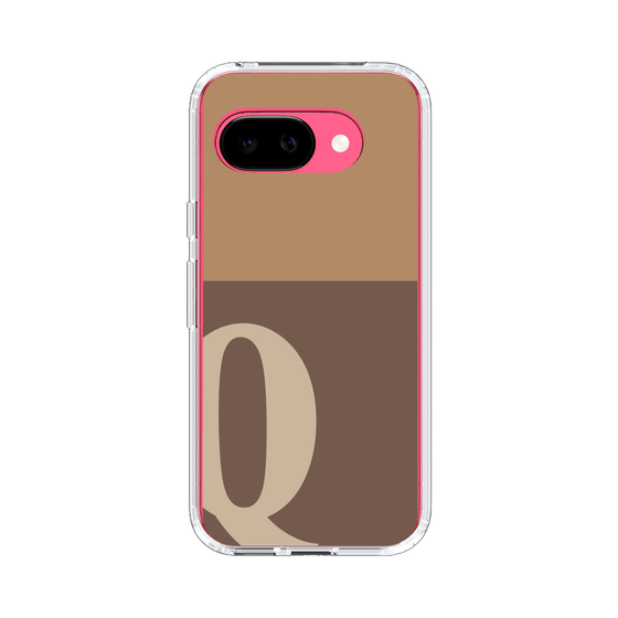 スリムプロテクションケース［ オリジナル - initial two tone - Q brown ］