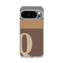 スリムプロテクションケース［ オリジナル - initial two tone - Q brown ］