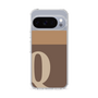 スリムプロテクションケース［ オリジナル - initial two tone - Q brown ］