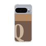 スリムプロテクションケース［ オリジナル - initial two tone - Q brown ］