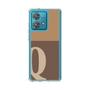 スリムプロテクションケース［ オリジナル - initial two tone - Q brown ］