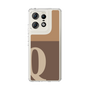 スリムプロテクションケース［ オリジナル - initial two tone - Q brown ］