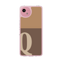 スリムプロテクションケース［ オリジナル - initial two tone - Q brown ］
