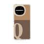 スリムプロテクションケース［ オリジナル - initial two tone - Q brown ］