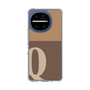 スリムプロテクションケース［ オリジナル - initial two tone - Q brown ］