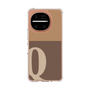 スリムプロテクションケース［ オリジナル - initial two tone - Q brown ］
