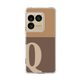 スリムプロテクションケース［ オリジナル - initial two tone - Q brown ］