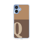 スリムプロテクションケース［ オリジナル - initial two tone - Q brown ］