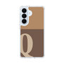 スリムプロテクションケース［ オリジナル - initial two tone - Q brown ］