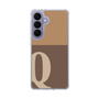 スリムプロテクションケース［ オリジナル - initial two tone - Q brown ］