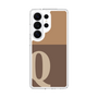 スリムプロテクションケース［ オリジナル - initial two tone - Q brown ］