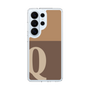 スリムプロテクションケース［ オリジナル - initial two tone - Q brown ］