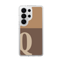 スリムプロテクションケース［ オリジナル - initial two tone - Q brown ］
