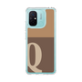 スリムプロテクションケース［ オリジナル - initial two tone - Q brown ］