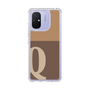 スリムプロテクションケース［ オリジナル - initial two tone - Q brown ］