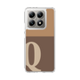 スリムプロテクションケース［ オリジナル - initial two tone - Q brown ］