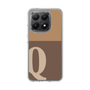 スリムプロテクションケース［ オリジナル - initial two tone - Q brown ］