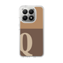 スリムプロテクションケース［ オリジナル - initial two tone - Q brown ］