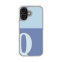 スリムプロテクションケース［ オリジナル - initial two tone - Q blue ］