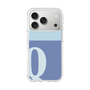 スリムプロテクションケース［ オリジナル - initial two tone - Q blue ］