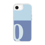 スリムプロテクションケース［ オリジナル - initial two tone - Q blue ］