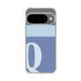 スリムプロテクションケース［ オリジナル - initial two tone - Q blue ］