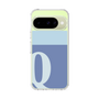 スリムプロテクションケース［ オリジナル - initial two tone - Q blue ］