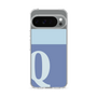 スリムプロテクションケース［ オリジナル - initial two tone - Q blue ］