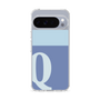 スリムプロテクションケース［ オリジナル - initial two tone - Q blue ］