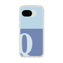 スリムプロテクションケース［ オリジナル - initial two tone - Q blue ］