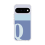 スリムプロテクションケース［ オリジナル - initial two tone - Q blue ］