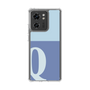 スリムプロテクションケース［ オリジナル - initial two tone - Q blue ］