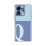 スリムプロテクションケース［ オリジナル - initial two tone - Q blue ］