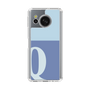 スリムプロテクションケース［ オリジナル - initial two tone - Q blue ］