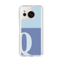 スリムプロテクションケース［ オリジナル - initial two tone - Q blue ］