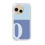 スリムプロテクションケース［ オリジナル - initial two tone - Q blue ］