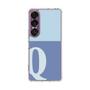 スリムプロテクションケース［ オリジナル - initial two tone - Q blue ］