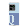 スリムプロテクションケース［ オリジナル - initial two tone - Q blue ］