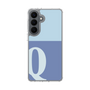 スリムプロテクションケース［ オリジナル - initial two tone - Q blue ］