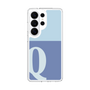 スリムプロテクションケース［ オリジナル - initial two tone - Q blue ］